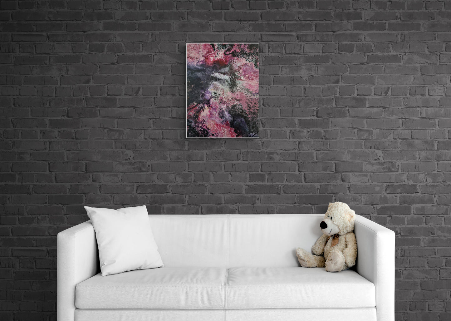 "Squid Ink in Pink Seas"