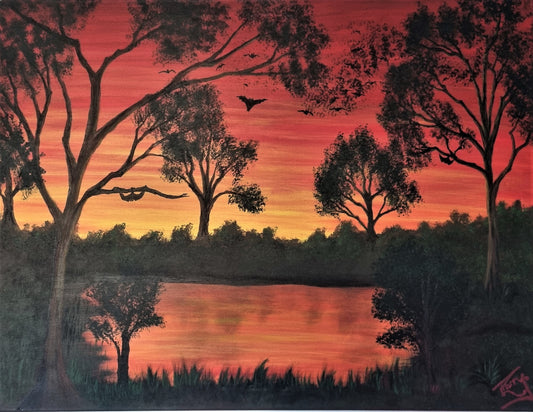 "Bats at the Lake"